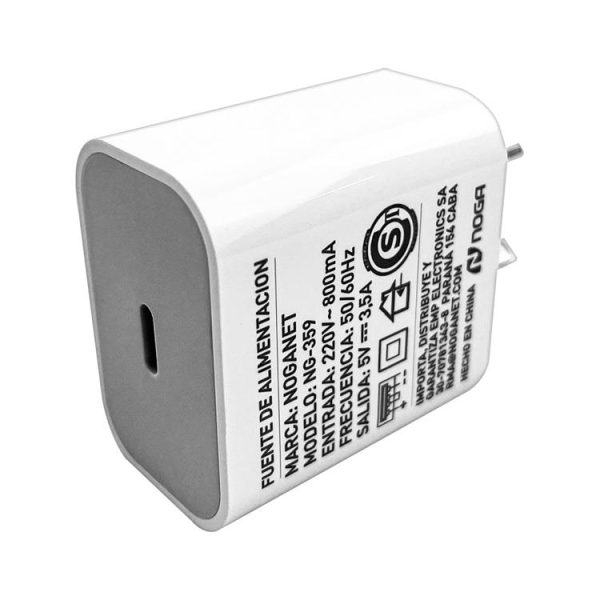 Carg.USB-C,3.5A,20W,NOGA,NG-359     2501